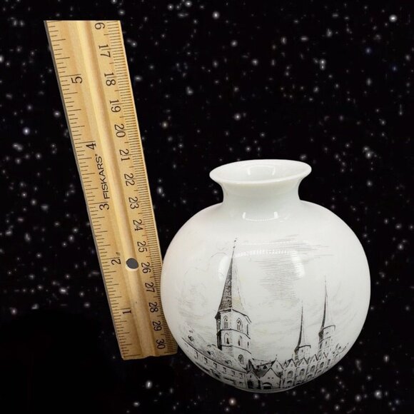 Vintage Kaiser Porcelain Vase Ceramic Made in West Germany Kaiserslantern - Picture 6 of 13